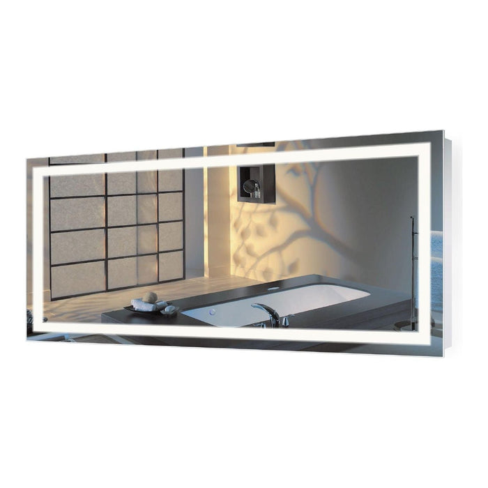 Krugg Icon 60″ X 30″ LED Bathroom Mirror w/ Dimmer & Defogger