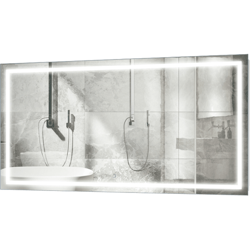 Krugg Icon 66″ X 36″ LED Bathroom Mirror w/ Dimmer & Defogger