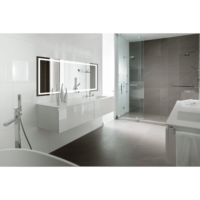 Krugg Icon 72″ X 30″ LED Bathroom Mirror w/ Dimmer & Defogger