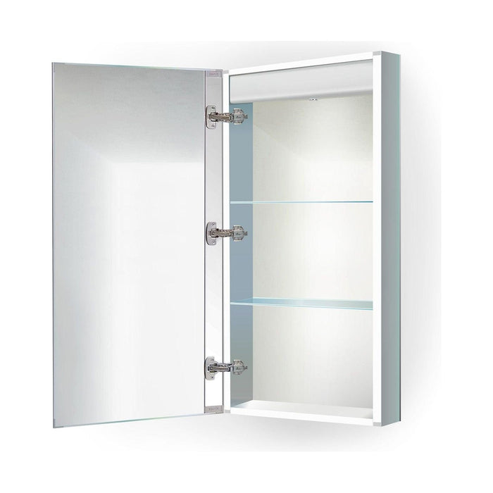 Krugg Kinetic 15″ x 30″ Left LED Medicine Cabinet w/Dimmer & Defogger