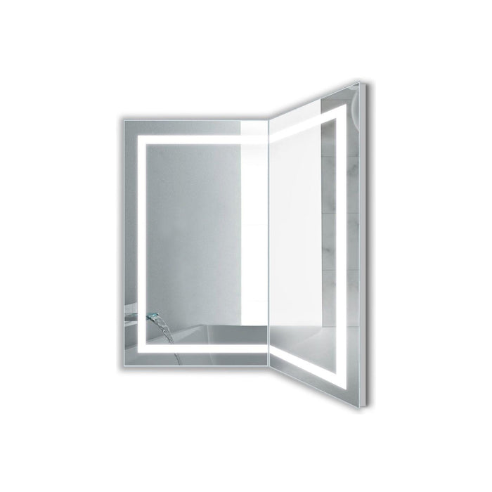 Krugg Mod SM Corned 21D Modular Corner LED Bathroom Mirror