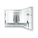 Krugg Mod SM Corned 36D 72″ X 36″ LED Bathroom Mirror w/ Dimmer & Defogger