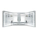 Krugg Mod SM Long 9 Modular Corner LED Bathroom Mirror