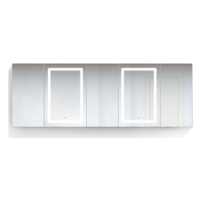 Krugg Svange 102″ X 36″ LED Medicine Cabinet w/Dimmer & Defogger