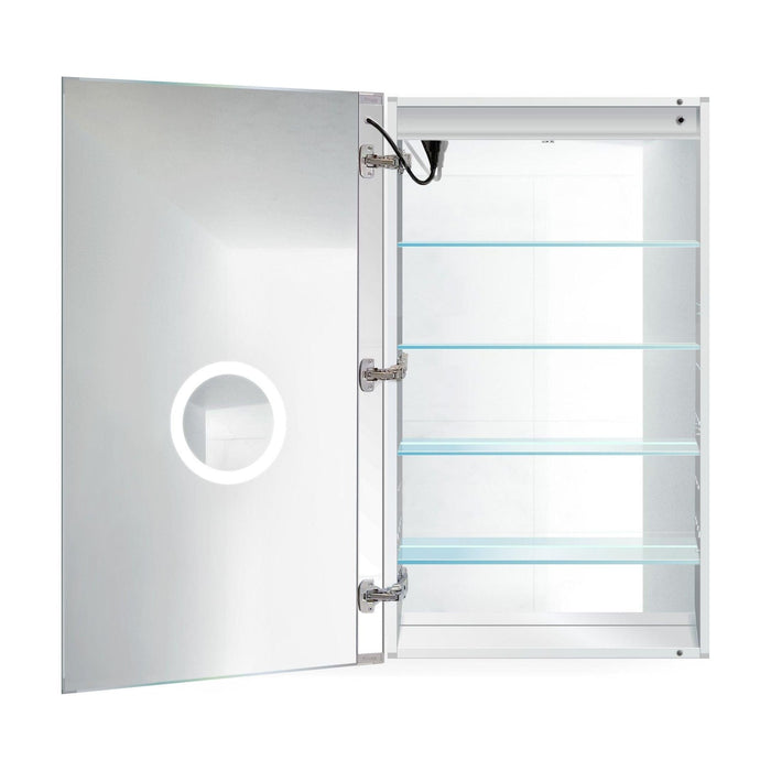 Krugg Svange 24″ X 42″ LED Medicine Cabinet w/Dimmer & Defogger