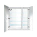 Krugg Svange 36″ X 42″ LED Medicine Cabinet w/Dimmer & Defogger