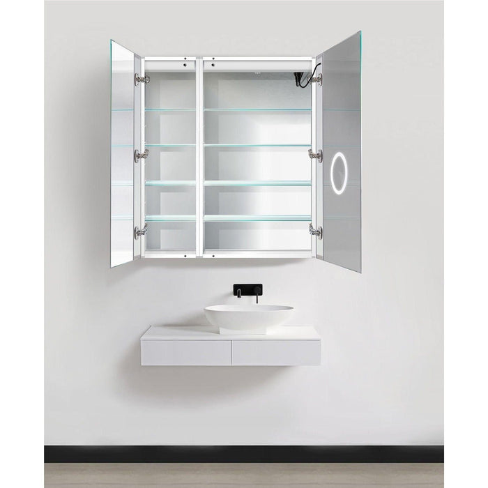 Krugg Svange 36″ X 42″ LED Medicine Cabinet w/Dimmer & Defogger