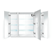 Krugg Svange 48″ X 36″ LED Medicine Cabinet w/Dimmer & Defogger