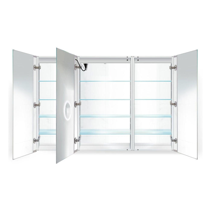 Krugg Svange 60″ X 42″ LED Medicine Cabinet w/Dimmer & Defogger