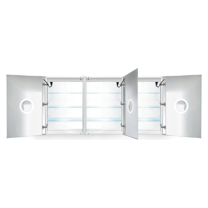 Krugg Svange 72″ X 36″ LED Medicine Cabinet w/Dimmer & Defogger