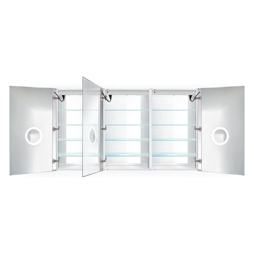 Krugg Svange 72″ X 42″ LED Medicine Cabinet w/Dimmer & Defogger