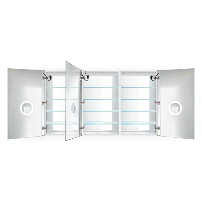 Krugg Svange 72″ X 42″ LED Medicine Cabinet w/Dimmer & Defogger