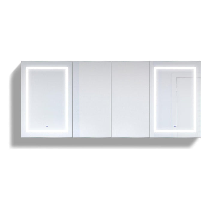 Krugg Svange 84″ X 36″ LED Medicine Cabinet w/Dimmer & Defogger