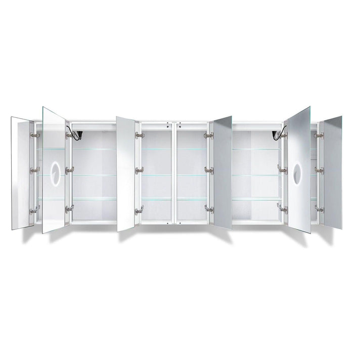 Krugg Svange 96″ X 36″ LED Medicine Cabinet w/Dimmer & Defogger