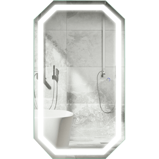 Krugg Tudor 24″ X 42″ LED Bathroom Mirror w/ Dimmer & Defogger