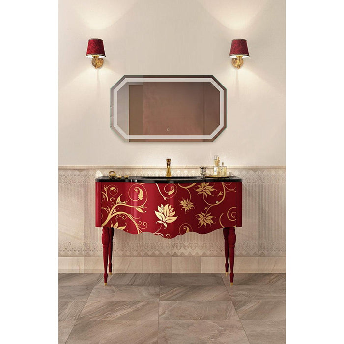 Krugg Tudor 24″ X 42″ LED Bathroom Mirror w/ Dimmer & Defogger