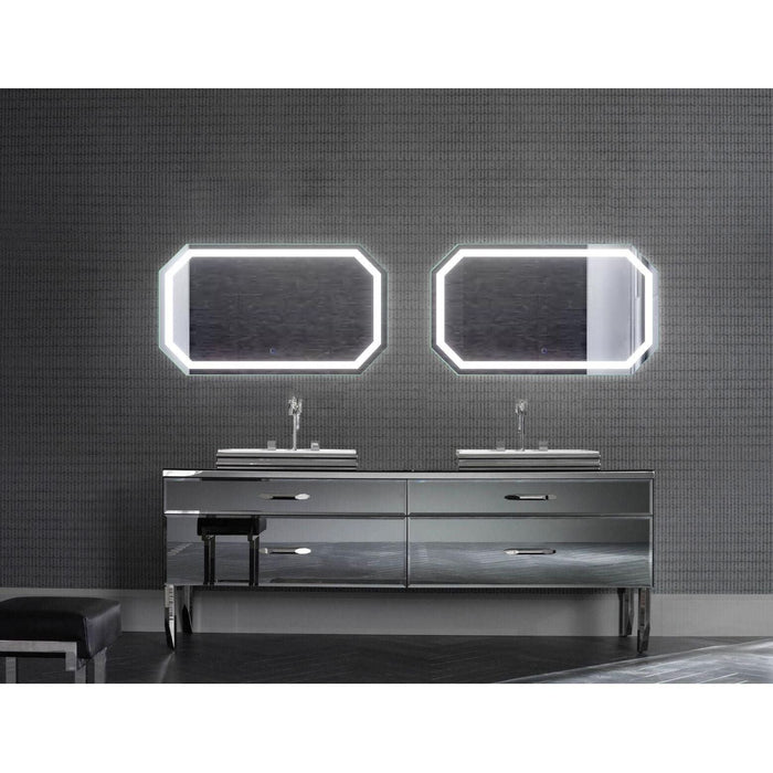 Krugg Tudor 24″ X 42″ LED Bathroom Mirror w/ Dimmer & Defogger