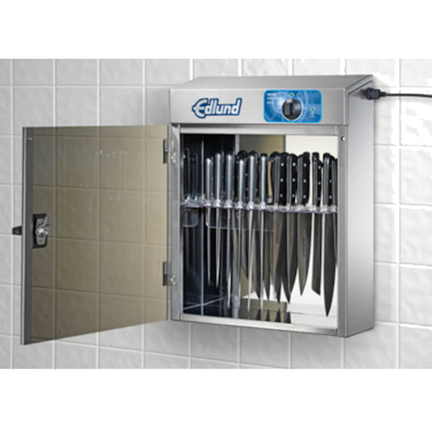Edlund KSUV-18 Knife Sterilizer Cabinet Up To 12 Knives Capacity - EDKSUV18