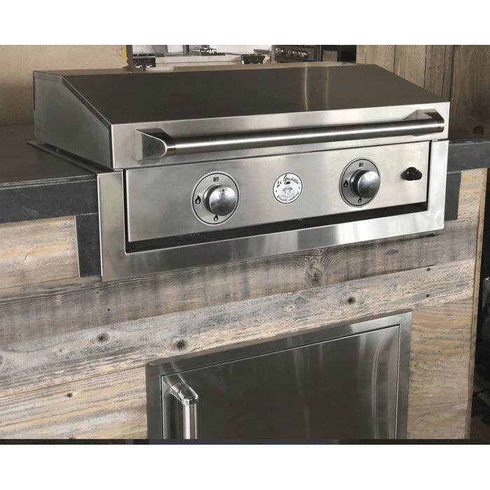 Le Griddle 2-Burner 30-Inch Built-In/Tabletop Gas Griddle GFE75