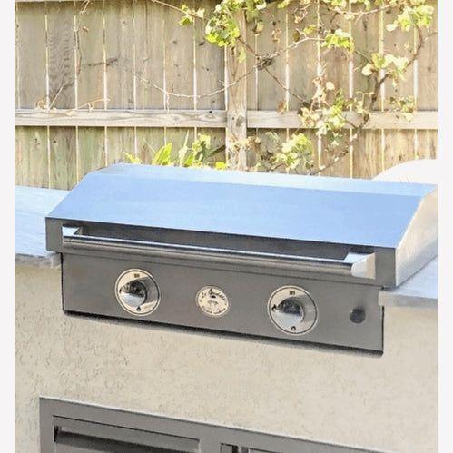 Le Griddle 2-Burner 30-Inch Built-In/Tabletop Gas Griddle GFE75