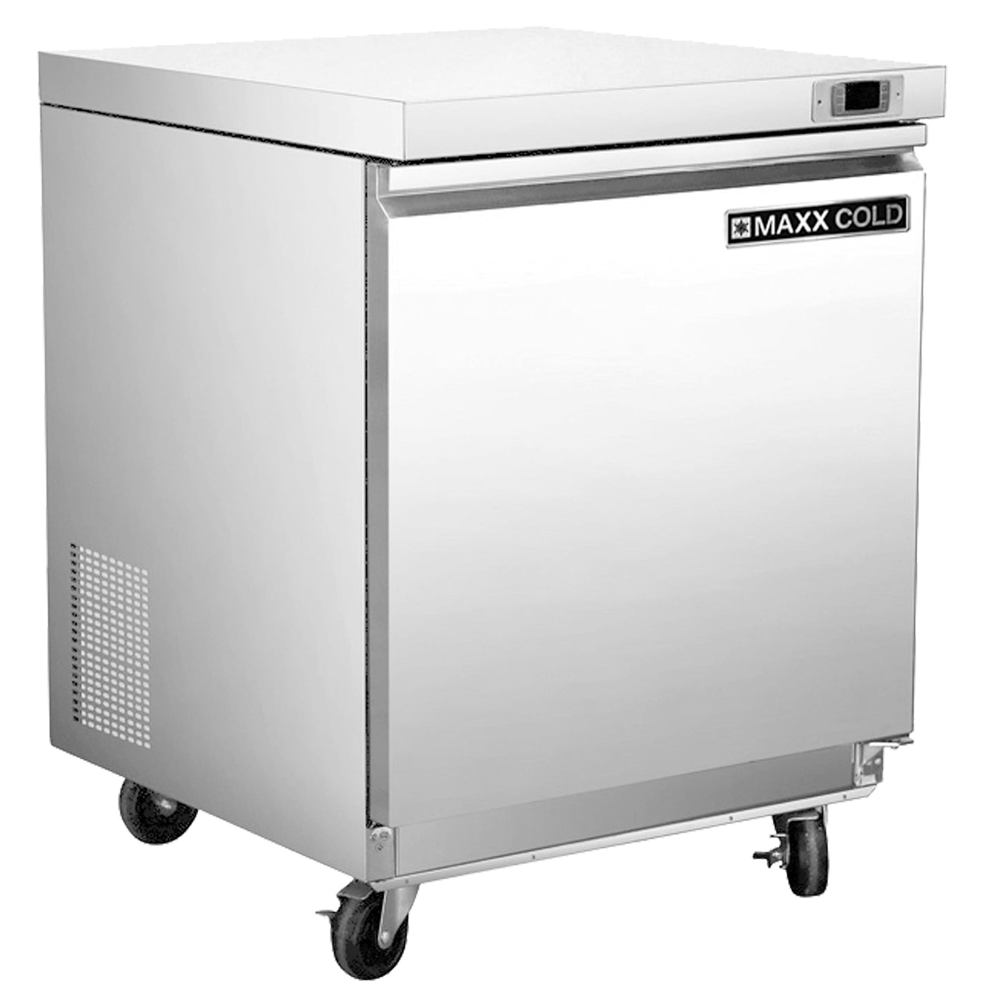 Maxx Cold Single Undercounter Refrigerator, 29" W, 6.7 cu. ft Storage Capacity, in Stainless Steel -  MXSR29UHC