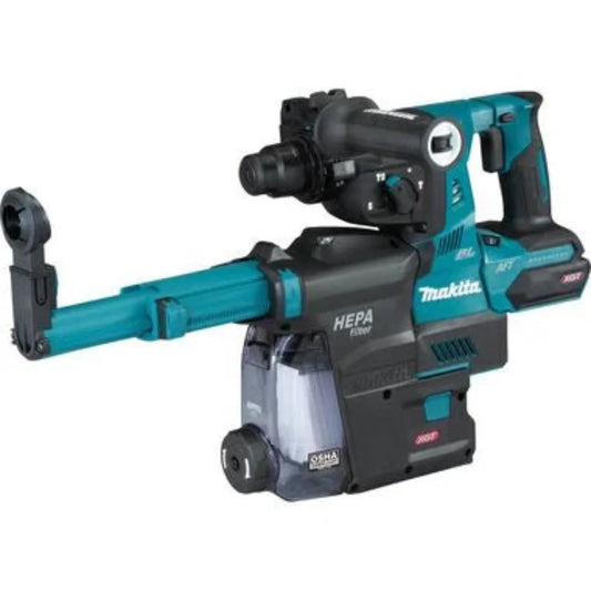 Makita (GRH01ZW) 40V max XGT 1 1/8in AVT Rotary Hammer with Dust Extractor (Bare Tool) - GRH01ZW