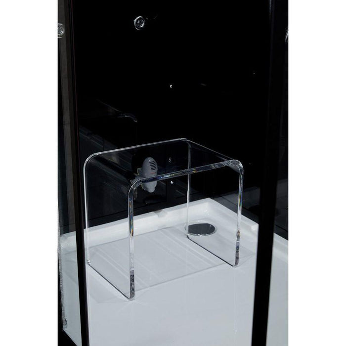 Maya Bath Black Platinum Anzio Steam Shower - Left (211)