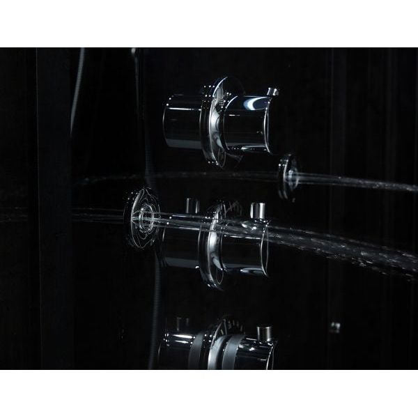 Maya Bath Black Platinum Anzio Steam Shower - Left (211)