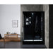 Maya Bath Black Platinum Anzio Steam Shower - Right (209)