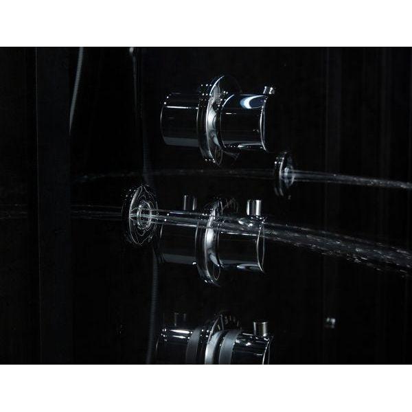 Maya Bath Black Platinum Anzio Steam Shower - Right (209)