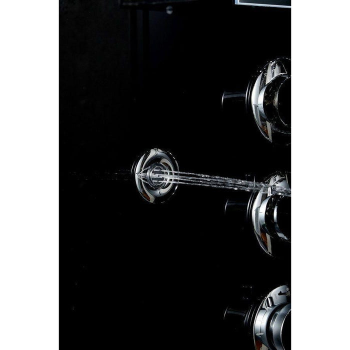 Maya Bath Black Platinum Arezzo Steam Shower - Left (203)