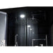 Maya Bath Black Platinum Arezzo Steam Shower - Left (203)