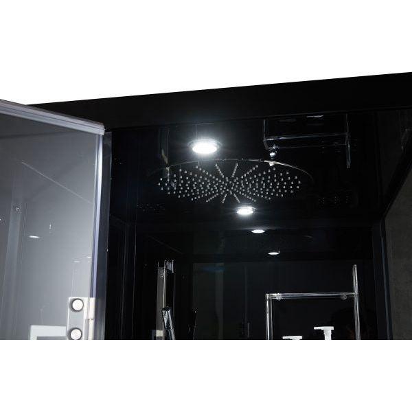 Maya Bath Black Platinum Arezzo Steam Shower - Left (203)