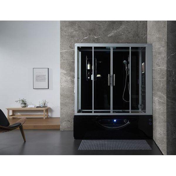 Maya Bath Black Platinum Catania Steam Shower - Right (106)