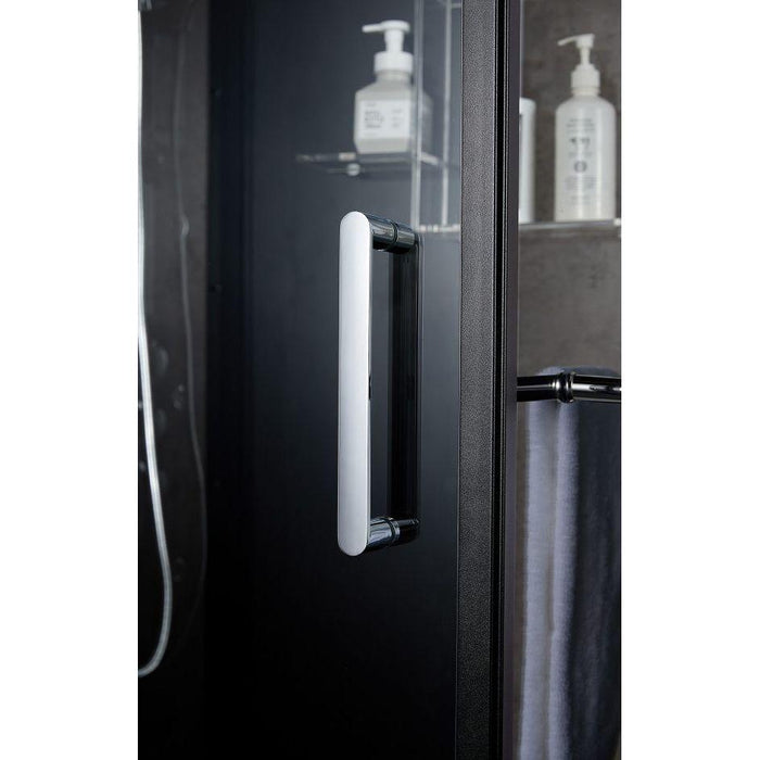 Maya Bath Black Platinum Lucca Steam Shower - Left (207)