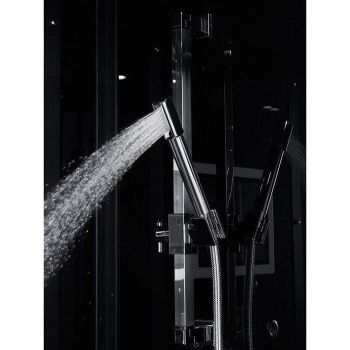 Maya Bath Black Platinum Lucca Steam Shower - Left (207)