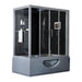 Maya Bath Grey Platinum Catania Steam Shower - Right (107)