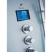 Maya Bath Grey Platinum Comfort Walk-In Steam Shower