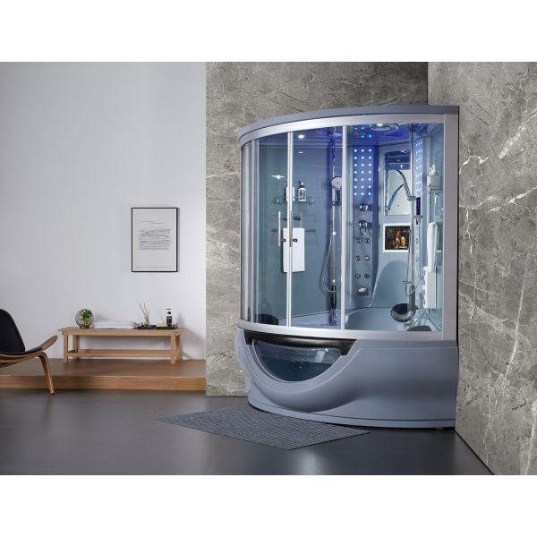 Maya Bath Grey Platinum Superior Steam Shower (103)