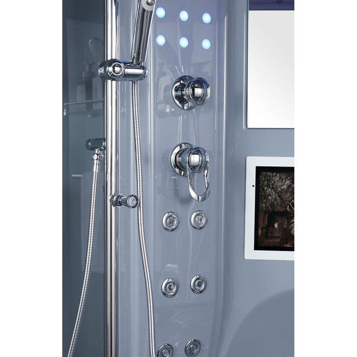 Maya Bath Grey Platinum Superior Steam Shower (103)