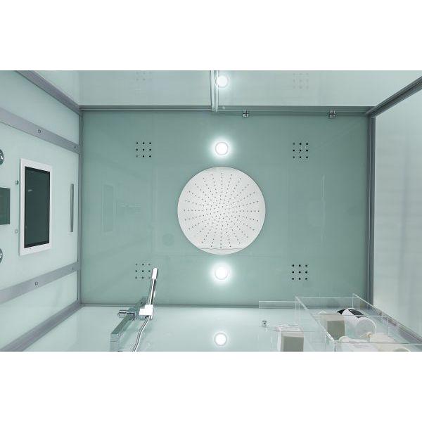 Maya Bath White Platinum Anzio Steam Shower - Left (210)