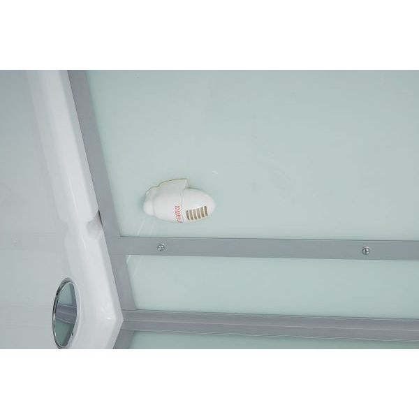 Maya Bath White Platinum Anzio Steam Shower - Left (210)