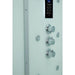 Maya Bath White Platinum Anzio Steam Shower - Left (210)