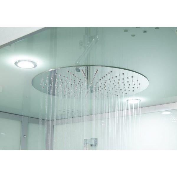 Maya Bath White Platinum Anzio Steam Shower - Left (210)