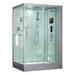 Maya Bath White Platinum Anzio Steam Shower - Right (208)