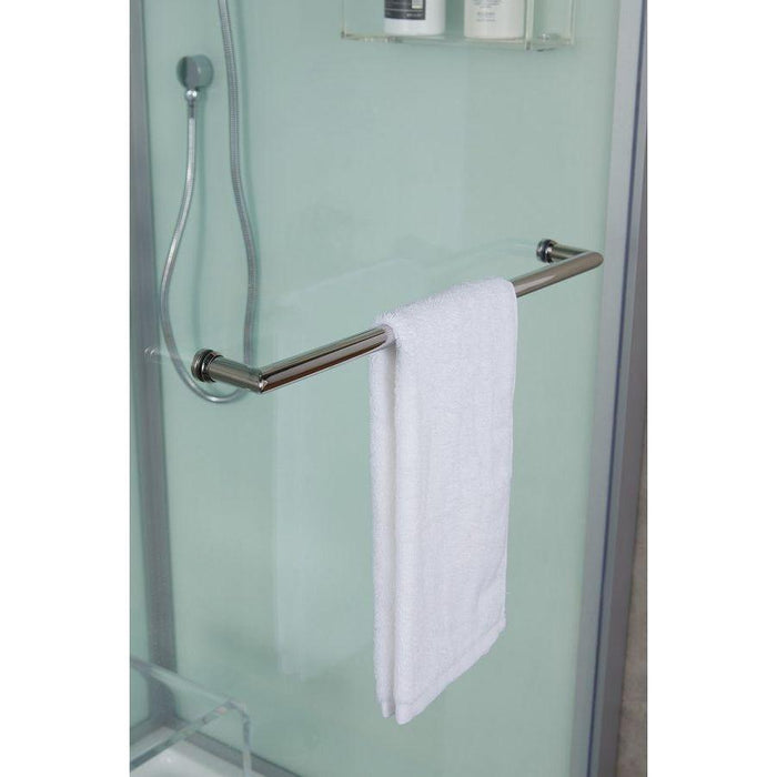 Maya Bath White Platinum Arezzo Steam Shower - Left (202)