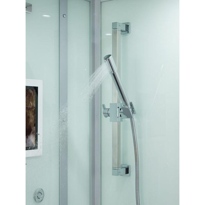 Maya Bath White Platinum Arezzo Steam Shower - Left (202)