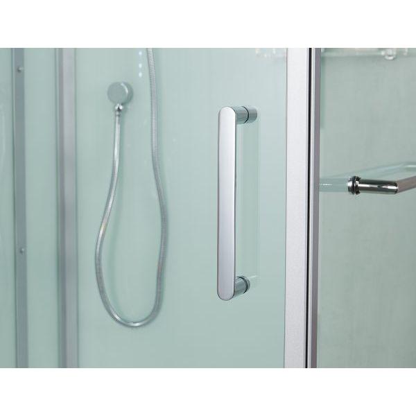 Maya Bath White Platinum Arezzo Steam Shower - Right (200)