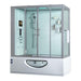 Maya Bath White Platinum Catania Steam Shower - Left (109)