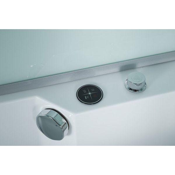 Maya Bath White Platinum Catania Steam Shower - Left (109)